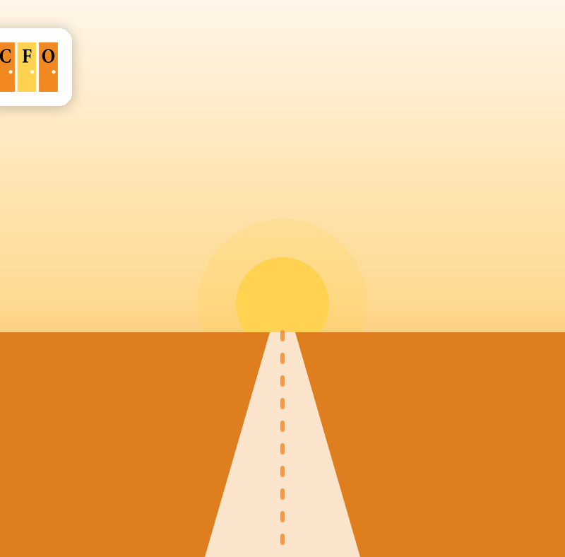A warm-toned view looking back down an empty road, evoking the feeling of being behind in life and reflecting on lost time.